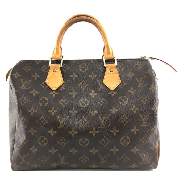 Louis Vuitton Speedy 30 Boston Brown Stachel